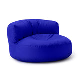 LUMALAND Sitzsack Lounge (320 L) Royalblau, gemütlich, robust, für In- und Outdoor, mit EPS-Füllung und verdecktem Reißverschluss.