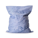 LUMALAND XXL Sitzsack im Marmor Design 380L, 140 x 180 cm, wasserfest, Indoor und Outdoor, bequeme Sitzgelegenheit.