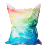 LUMALAND Sitzsack Classic XXL (380 L) mit Tropical Regenbogen Design, indoor & outdoor, ergonomisch, pflegeleicht, langlebig, 380 Liter Volumen.