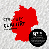 LUMALAND Sitzsack Lounge (320 L) in Dunkelblau mit langlebigen EPS-Perlen, Made in Germany, für drinnen und draußen geeignet.