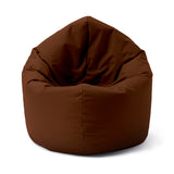 LUMALAND Sitzsack Drops (300 L) braun, leichter In- & Outdoor Sitzsack mit pflegeleichtem, robustem Material und verdecktem Reißverschluss.