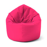 LUMALAND Sitzsack Drops (300 L) - pink, robust, für Indoor & Outdoor, leicht, pflegeleicht, mit EPS-Perlenfüllung und verdecktem Reißverschluss.