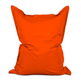 LUMALAND Sitzsack Classic XXL (380 L) in Orange, großer In- & Outdoor-Sitzsack mit robustem Material und verdecktem Reißverschluss.