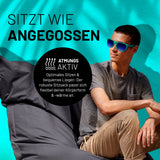 LUMALAND Sitzsack Classic XXL (380 L) in Anthrazit mit atmungsaktivem Material, geeignet für drinnen und draußen, passt sich Körperform an.