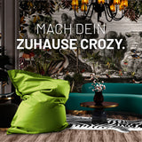 LUMALAND Sitzsack Classic XXL Grün, 380L Volumen, bequem für In- & Outdoor, pflegeleicht und modern für stilvolles Sitzen und Liegen.